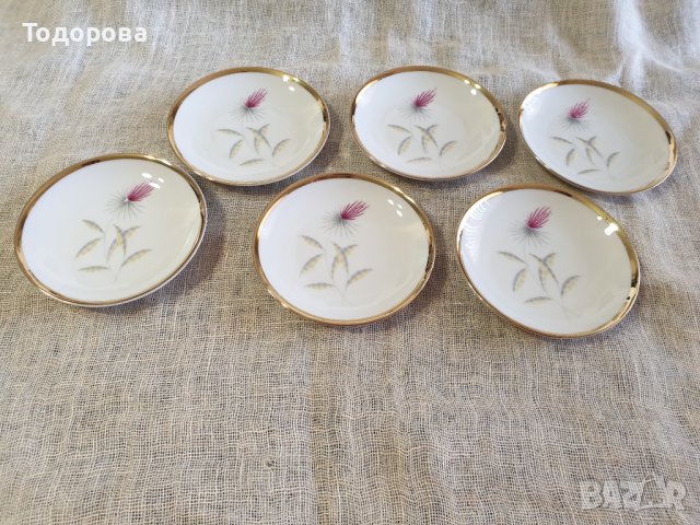 Порцеланови чинийки-Bavaria Johann Seltmann Vohenstrauß-6 броя