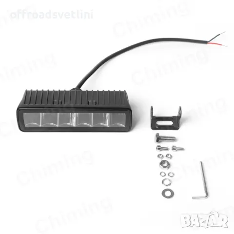 ТОП ОБЯВА Стойка за номер Ролбар с халогени фарове в комплект 2 броя, снимка 5 - Аксесоари и консумативи - 49606841