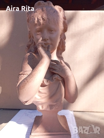 Френски теракотен бюст.