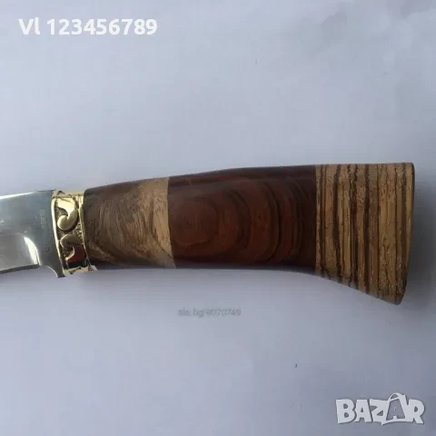 Руски ловен нож ”МЕДВЕДЬ” 110Х220 ММ, снимка 3 - Ножове - 50811037