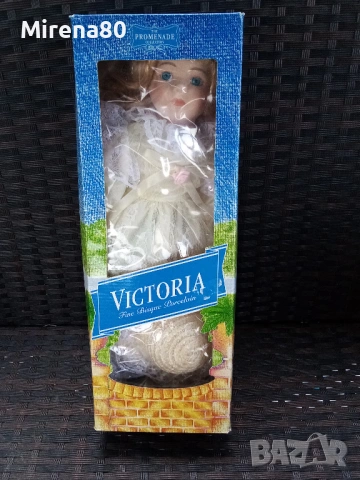 Колекционерска порцеланова кукла - булка - нова !, снимка 7 - Колекции - 53714003