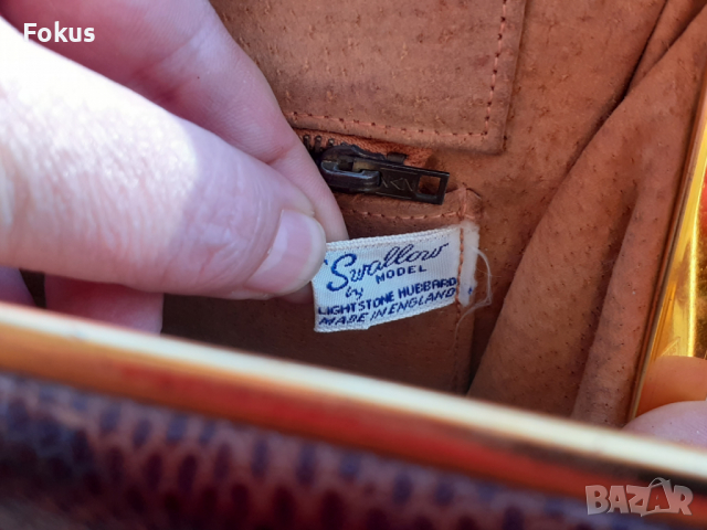 Маркова дамска чанта със забележки, снимка 5 - Антикварни и старинни предмети - 36226669