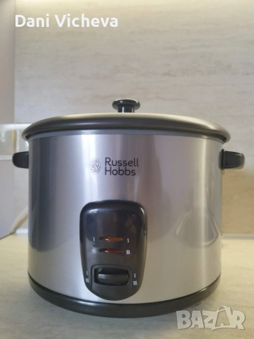 Оризоварка RUSSELL HOBBS инокс, 700 W, снимка 5 - Уреди за готвене на пара - 52872298