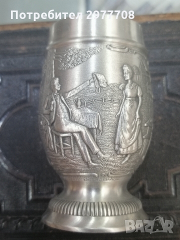 Сет калаени чаши 1955г, снимка 10 - Колекции - 36060012