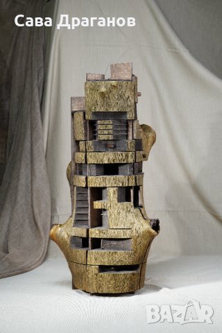 Скулптура от масивно дърво "Пет Лица", снимка 9 - Други - 41020231