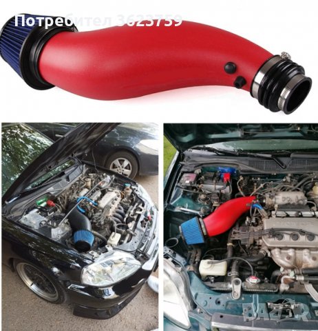 Спортен интейк за Honda Civic 1992-2000 година, снимка 2 - Части - 39713431