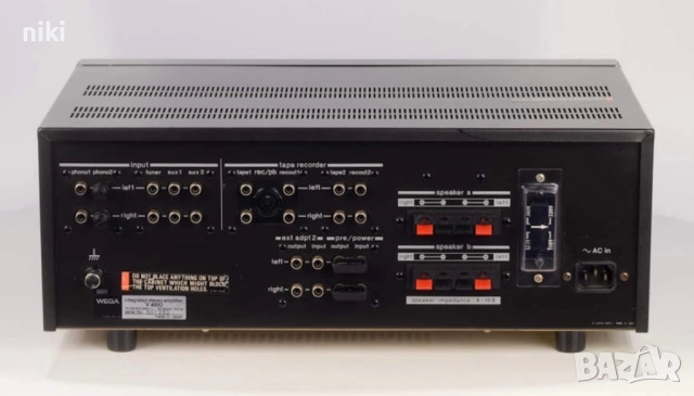 Wega V-4810 Sony TA-5650, снимка 3 - Ресийвъри, усилватели, смесителни пултове - 53806569