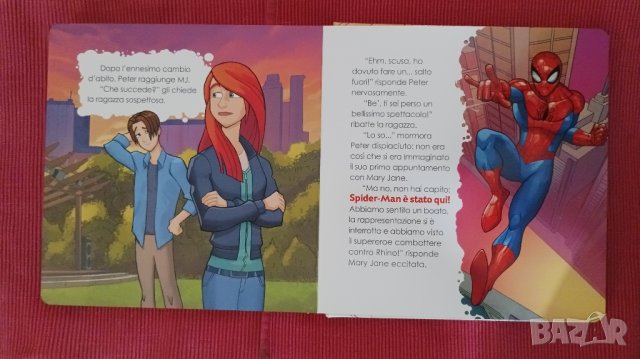 Детска книга Спайдърмен на италянски език. , снимка 8 - Детски книжки - 42020436