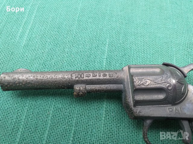 Hubley "PAL"U.S.A. Стар метален пистолет, снимка 5 - Други ценни предмети - 34309283