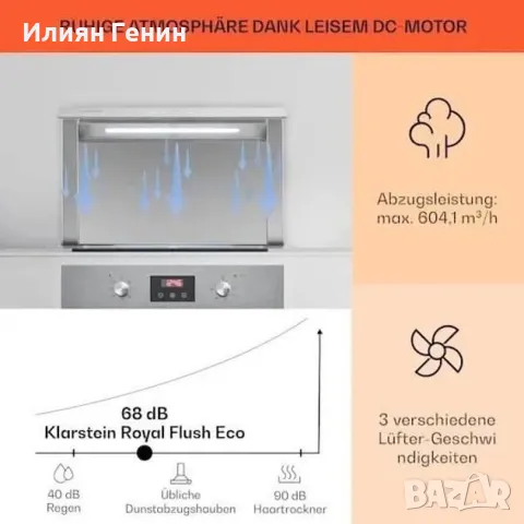 Аспиратор 60см, снимка 5 - Абсорбатори - 49233784