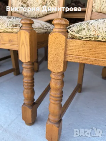 Комплект от 6 трапезни стола , снимка 4 - Столове - 50345933