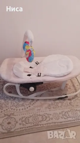 Бебешки шезлонг/люлка, снимка 2 - Детски шезлонги - 48461557