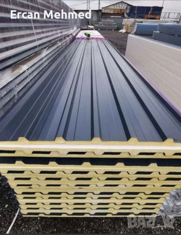 Сандвич панели за стена и покрив , снимка 11 - Строителни материали - 52124353
