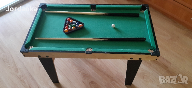  Дървен билярд