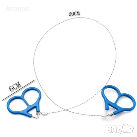 Въжен трион за оцеляване, снимка 3 - Палатки - 53428104