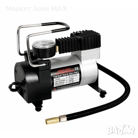 Компресор за въздух с метален корпус и 150 вата мощност, 1 цол/ 2 цола, снимка 7 - Аксесоари и консумативи - 53459387