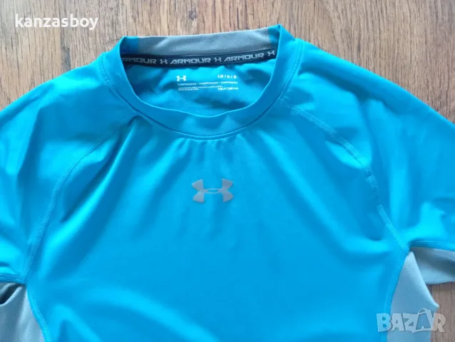 Under Armour HeatGear Compression Shirt -  мъжка тениска р-р L, снимка 3 - Тениски - 55887274