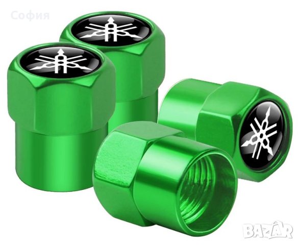 Нови метални капачки за винтили за Ямаха Yamaha и други автомобили НАЛИЧНО, снимка 4 - Аксесоари и консумативи - 44243390