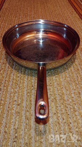 Марков неръждаем тиган, снимка 6 - Съдове за готвене - 38806847