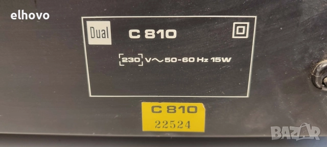 Дек Dual C 810, снимка 6 - Декове - 52882291