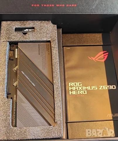 Комплект ASUS ROG Z690 Maximus Hero + Intel i9-12900K, снимка 4 - Дънни платки - 56041687