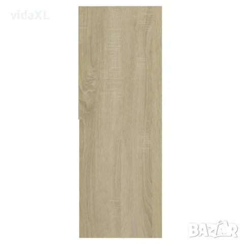 vidaXL Библиотека, дъб сонома, 67x24x161 см, инженерно дърво, снимка 10 - Етажерки - 56147739