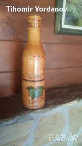 Дървена бутилка за ракия., снимка 15 - Антикварни и старинни предмети - 50787488