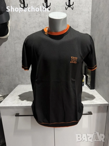 Мъжка тениска Hermes, снимка 2 - Тениски - 56307836