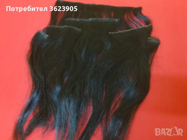 естествени удължения коса, снимка 10 - Аксесоари за коса - 49011290