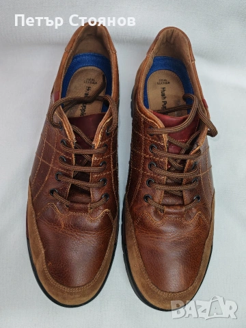 Удобни мъжки спортно-елегантни обувки от естествена кожа Hush Puppies №46, снимка 3 - Спортно елегантни обувки - 53629976
