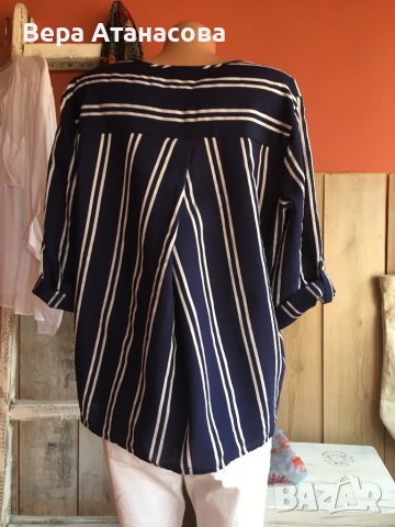 🤍💙Риза/туника с ефектен гръб💎хл/2 хл, снимка 3 - Ризи - 42115733