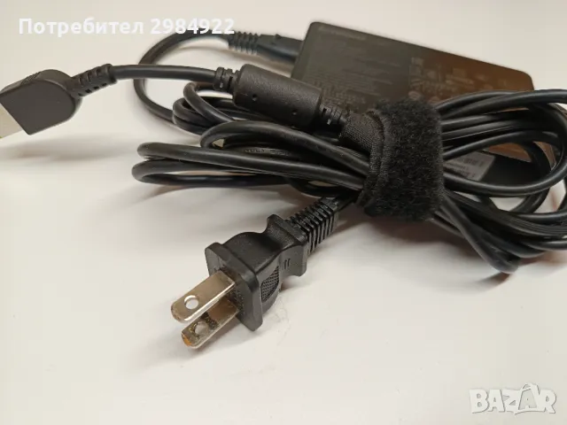 РАЗПРОДАЖБА  Захранващ адаптер оригинал LENOVO ADLX65SDC2A, 45N0358, 20V, 3.25A НАМАЛЕНИЕ, снимка 4 - Части за лаптопи - 49326952