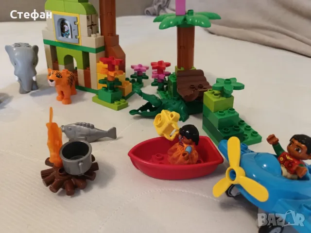 Lego Duplo Джунгла 10804 Jungle, снимка 6 - Конструктори - 50258310