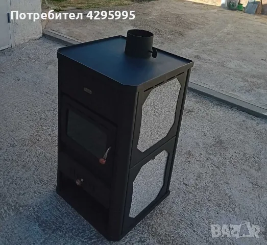 Камина с водна риза, снимка 2 - Камини - 56339973