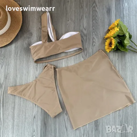 Бански с пола, снимка 5 - Бански костюми - 48322551