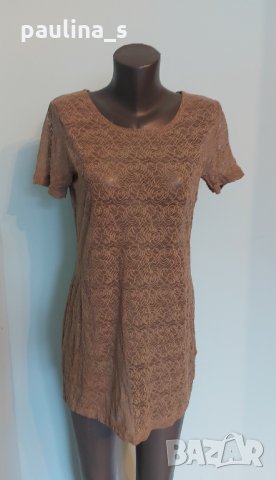 Еластична дантелена рокля тип туника "Ze-Ze concept" / голям размер , снимка 3 - Рокли - 36020073