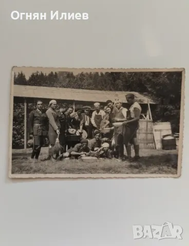 Стара румънска, пощенска картичка от Брашов, Поляна - 1936г. 