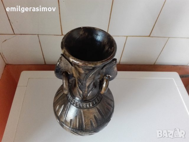 Голяма керамична ваза ., снимка 3 - Вази - 34634650