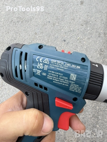 Bosch GSB 18V-25 Professional 2025г., снимка 5 - Винтоверти - 56040245
