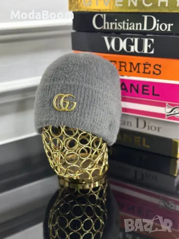Gucci дамски зимни шапки различни цветове , снимка 2 - Шапки - 48250895