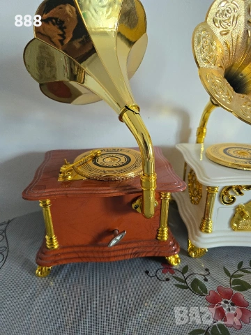музикални кутии грамофон, снимка 4 - Декорация за дома - 53066867
