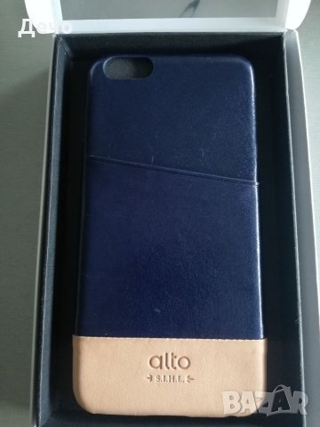 УНИКАЛЕН КЕЙС ALTO IPHONE 6/6S PLUS Естествена кожа ръчна изработка, снимка 3 - Apple iPhone - 34304027