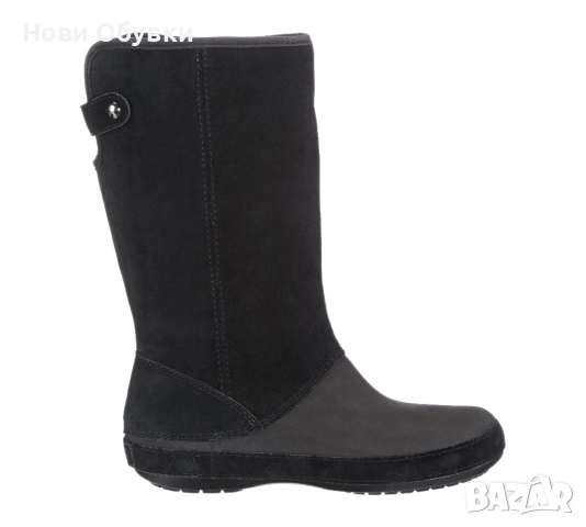 Crocs 36-37 нови, оригинални дамски боти-апрески, естествена кожа, снимка 3 - Дамски боти - 52092098