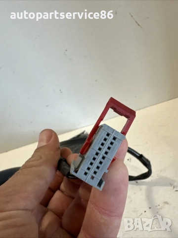 Ляво странично огледало, синьо за Alfa Romeo 159 Sportwagon 2.0 M-Jet (2009), снимка 3 - Части - 53209755