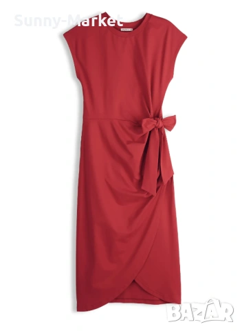 Дамска рокля , дълга рокля , червена , черна , зелена, снимка 2 - Рокли - 53505484