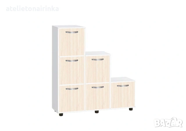 Етажерка Кубо 6 с шест вратички, снимка 8 - Етажерки - 53873299