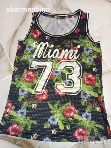 Потник Miami M/L - 7 лв, снимка 5 - Тениски - 52915756