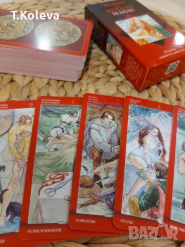 НОВИ Карти Sexual magic tarot , снимка 3 - Карти за игра - 41387065