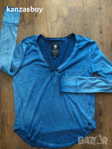 g-star adisyon straight granddad t wmn - страхотна дамска блуза КАТО НОВА, снимка 8 - Блузи с дълъг ръкав и пуловери - 36357907