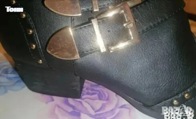 Нови Красиви Кожени Дамски Боти 38, снимка 4 - Дамски боти - 49215681